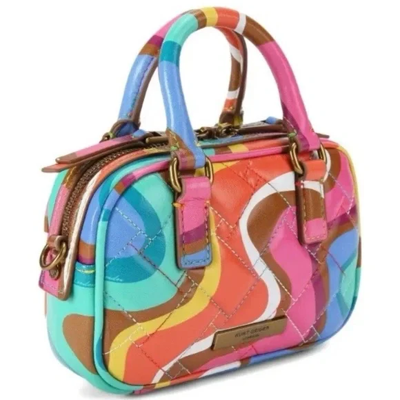 NWT Kurt Geiger XS Kensington Bead Charm Swirl Crossbody Bag - Picture 3 of 14